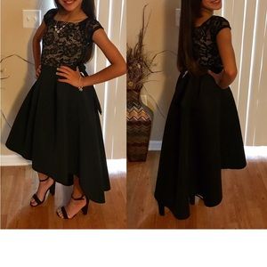 Girls Black Dress
